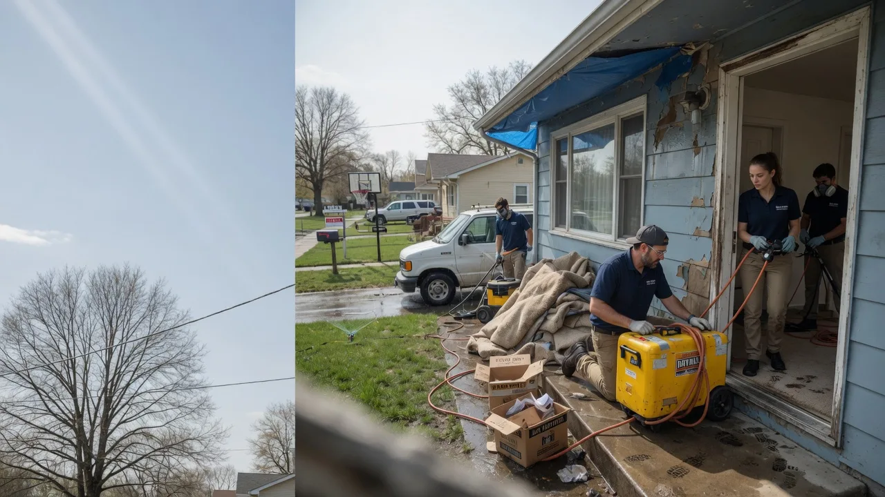 Basement Flood Cleanup in Milledgeville, IL near me